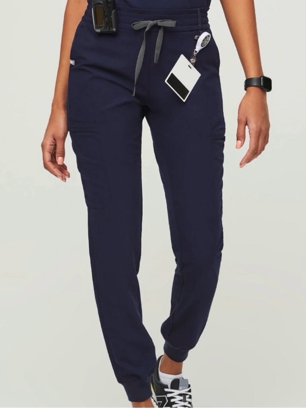 Figs Lesage Jogger Scrub Bottoms in Navy